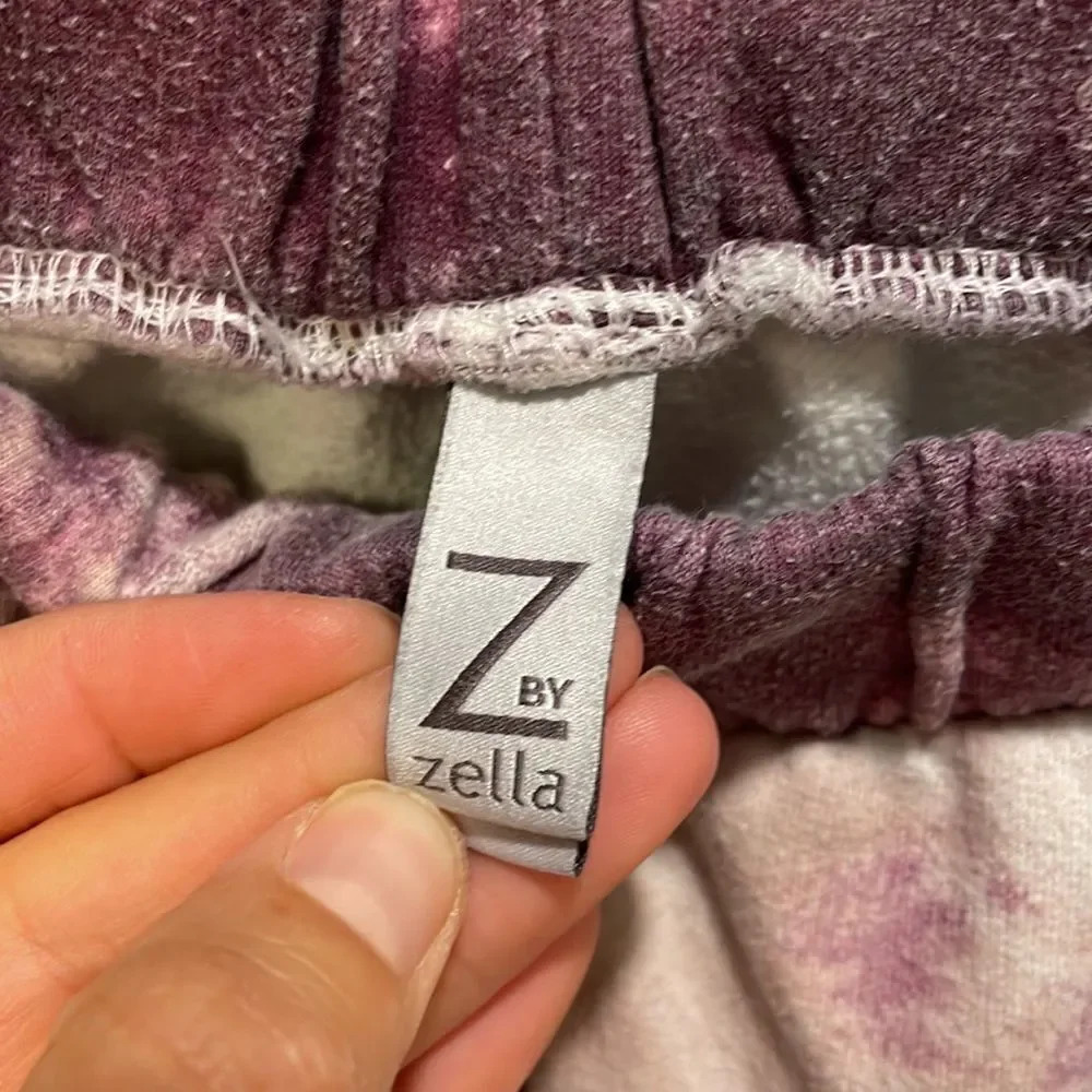 Zella woman’s pink,purple and white tie dye sweatpants - Picture 5 of 10